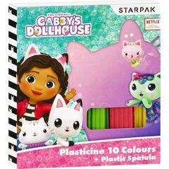 Starpak PLASTELINA 10KOL FALISTA SZP GABBY S STK PUD1/40 13458824 5905523619676