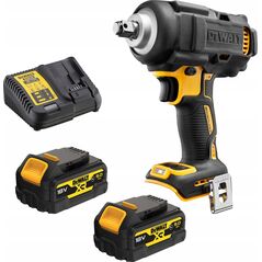 Dewalt DEWALT KLUCZ UDAROWY 1/2" 18V 812Nm 2x5,0Ah 4-BIEGI PIERŚCIEŃ ZABEZPIECZAJĄCY DCF891P2G 13476686 5035048743584