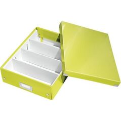 Leitz Pud�o z przegr�d Leitz CS  �r  zielone 13479188 4002432123940
