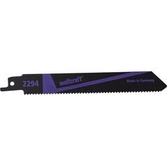 Wolfcraft 2 brzeszczoty szablaste Wolfcraft - 10 - 100 mm, drewno z gwoździami, metale nieżelazne 13484526 4006885229402