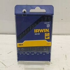 Wiertło Irwin IRWIN WIERŁO METAL HSS-R DIN338  kpl.13szt.   1,5-2-2,5-3-3,2-3,5-4-4,5-4,8-5-5,5-6-6,5mm w kasecie 13495524 5054905293925