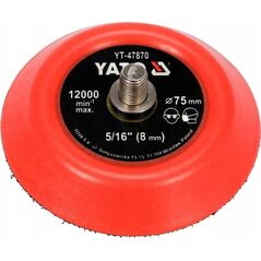 Yato YATO DYSK / TALERZ POLERSKI Z RZEPEM  75mm  5/16" 13507487 5906083092237
