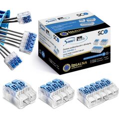 Simet Zestaw 30szt. szybkozłączek do linek i drutów SCL2, SCL3, SCL5 Simet Ideal Combo1 88000901 13515665 5907813236167