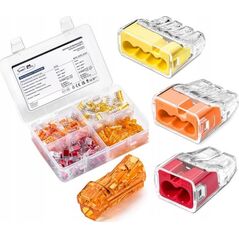Simet Zestaw 120szt. szybkozłączek do drutów SCP2, SCP3, SCP4, SCS2 Simet Ideal Combo2 88000902 organizer 13515667 5907813236136