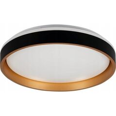 Lampa sufitowa Kanlux Kanlux Soln 37324 plafon lampa sufitowa 1x17,5W LED 4000K czarny/złoty 13530620 5905339373243