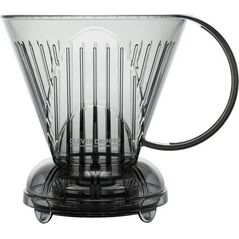Clever Clever Dripper - Zaparzacz do kawy L 500ml przezroczysty szary + 100 filtrów 13550941 4715838467418