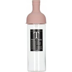 Hario Hario - Filter-In Tea Bottle - Butelka do Cold Brew Pudrowy Róż 750ml 13550975 4977642038363