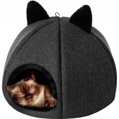 DOGGY R2 KITTY HEAD CZARNY 13558370 5902414547919