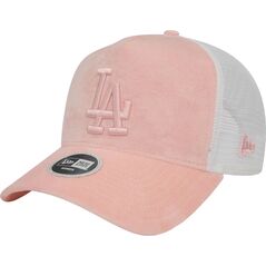 New Era New Era Wmns LA Dodgers Velour Trucker Cap 60435011 Różowe OSFM 13567540 197373884594