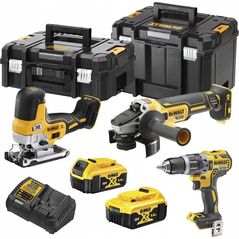 Zestaw elektronarzędzi Dewalt DEWALT ZESTAW COMBO 18V DCK329P2T (DCD796+DCG405+DCS335) 2x5,0Ah 13572667 5035048728642