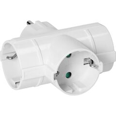 Orno Rozgałęźnik Orno OR-AE-13184(GS) 3x2P+Z Schuko biały 13603243 5908254813320