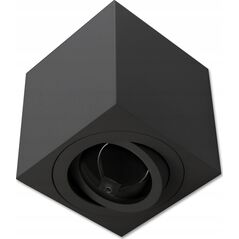 Lampa sufitowa LVT LVT 0938 lampa sufitowa oprawa natynkowa spot 1x35W GU10 czarne 13616721 5908263384538