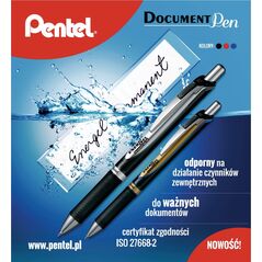 Pentel Wkład kulkowy PENTEL ENERGEL 0,5mm LRP5 niebieski do BLP75 13644792 884851019936