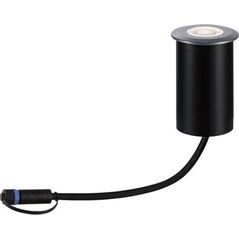 Paulmann Outdoor Plug & Shine Floor 12W IP65 230V 3000K Szary/ Aluminium 13647055 4000870943694