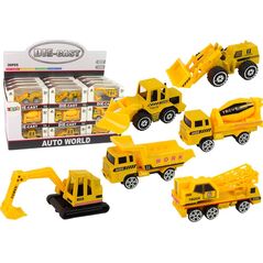 LeanToys Auto Pojazdy Budowlane Resorak Różne Rodzaje 13655748 5905323215030