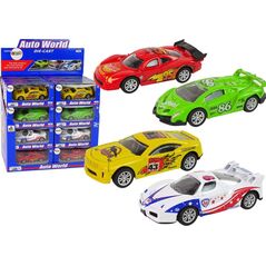 LeanToys Auto Sportowe Wyścigowe Resorak Wyścigi 4 Kolory 1:43 13655757 5905323214996