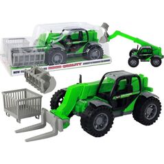 LeanToys Pojazd Rolniczy Traktor Zielony Dźwig Maszyna Rolnicza 13655910 5905679077115