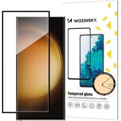 Hurtel Szkło hartowane 9H do Samsung Galaxy S24 Ultra z czarną ramką Full Glue HURTEL 13666892 9145576283868