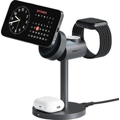 Ładowarka Aukey Aukey Ładowarka bezprzewodowa 3 w 1, Qi2.0 15W 13671394 689323787418