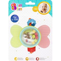 BamBam BAM BAM GRZECHOTKA MOTYLEK 15X20X8 B/C 24/96 13673575 5904335882001