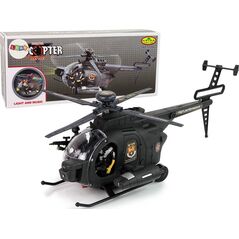LeanToys Helikopter Wojskowy Skrzydła Światła Na Baterie 13674427 5905214970086