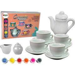 LeanToys Zestaw Do Herbaty DIY Farby Malowanie Porcelana 13674479 5905214974725