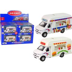 LeanToys Auto Camper Lodziarnia Fast-Food Resoraki Napęd Frykcyjny 2 Modele 13674589 5905323214958