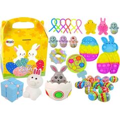 LeanToys Zestaw Zabawek Wielkanoc Fidget Toys Pisanki Dekoracja 13674631 5905323216792