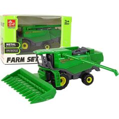 LeanToys Pojazd Rolniczy Kombajn Zielony Mały 13674732 5905515352833