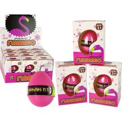 LeanToys Rosnące Jajo Flaming 6cm Różowe 13674762 5905515353755