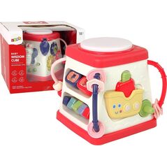 LeanToys Kostka Edukacyjna Dla Niemowląt Wesołe Melodie Światła Motyl 13674787 5905515355261