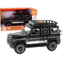 LeanToys Czarne Auto Terenowe Napęd Frykcyjny Dźwięki 13674905 5905515358743