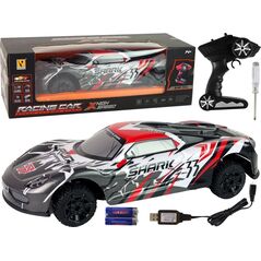 LeanToys Auto Sportowe R/C 1:8 Szary Biały 13674914 5905515359337