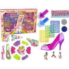 LeanToys Zestaw do Paznokci i Biżuterii Kolorowy 13675028 5905679072394
