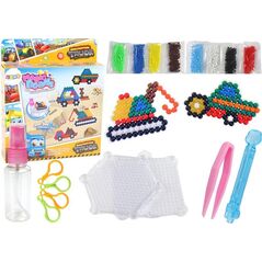 LeanToys Zestaw Koralików Wodnych DIY Magiczne Koraliki 8 Kolorów Pojazdy Budowlane 13675049 5905679073100