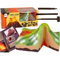 LeanToys Zestaw Edukacyjny Wykopaliska Wulkan 13675070 5905679074466