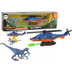 LeanToys Helikopter Śmigłowiec Park Dinozaurów Zestaw Niebieski Dino Park 13675088 5905679074886