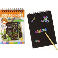 LeanToys Zdrapywanka Notes Dla Dzieci Pomarańczowy 13675124 5905679075821