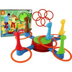 LeanToys Gra Zabawka Zręcznościowa Dinozaury Ringi 360* 13675200 5905679077863