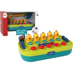 LeanToys Gra Zręcznościowa Whac-a-Mole Kurczaczki Młotek Światła Dźwięki Na Baterie 13675480 5905884451953