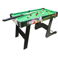LeanToys Duży Drewniany Składany Stół Bilardowy Gra + Bile 13675631 5905884458853