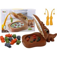 LeanToys Gra Łowienie Krokodyli Magnetyczna Krokodyl Brązowy 13675820 5905991004288