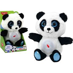 LeanToys Miś Panda Usypiacz Lampka Kołysanki Przytulanka Maskotka 30 cm 13675840 5905991004639