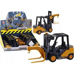 LeanToys Wózek Widłowy Z Hakiem Regulowany Napęd Frykcyjny Żółty 13676013 5905991007180