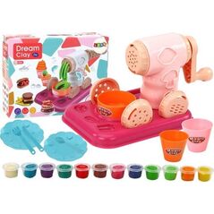 LeanToys Zestaw Ciastolina Masa Plastyczna Maszynka DIY Akcesoria 36 ele. 13676165 5905991009900