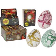LeanToys Jajo Dinozaura Wykluwający Się Rosnący Do Wody 6cm 13676229 5905991012825