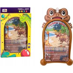 LeanToys Gra Zręcznościowa Pinball Dinozaury Stojak Brązowy 13676387 5905991015987