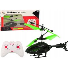 LeanToys Helikopter Zdalnie Sterowany RC Żyroskop Zielony 13676508 5905991017868