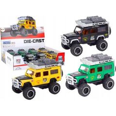 LeanToys Samochód Terenowy Guard 1:32 Metalowy Napęd Światła Dźwięki 13676645 5905991019633
