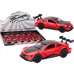 LeanToys Autko Samochód Sportowy 1:32 Napęd Frykcyjny Metalowy Czerwony 13676824 5905991022084